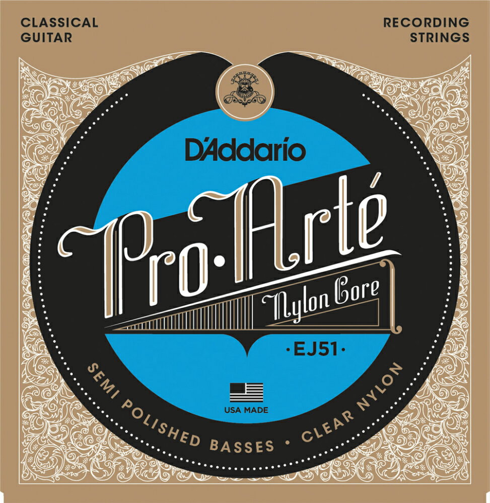 D'Addario ダダリオ クラシックギター弦 EJ51 