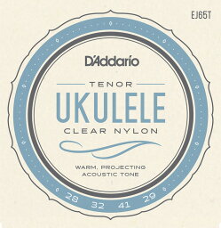 【5と0のつく日はエントリーでポイント4倍】D'Addario ダダリオ ウクレレ弦 EJ65T "Pro-Arte Custom Extruded Ukulele, Tenor" [daddario テナー EJ-65T J71]【ゆうパケット対応】＊