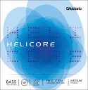 Helicore Orchestral Bass strings はアルコ奏法向けのプロフェッショナル用コントラバス弦です。スチール線を縒り合せたマルチストランデッド・スチールコアを採用し、安定したピッチで均一なトーンバランスを持つ、上級者にお勧めの弦となっています。またピッツィカートで弾く際も、美しいハーモニー、音色を損なうことはありません。 ・セット弦 (G/D/A/E) ・1/10 scale (710mm) ・Medium tension