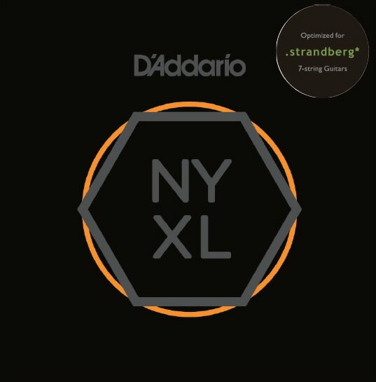 y50̂̓Gg[Ń|Cg4{zD'Addario __I GLM^[ NYXL .strandberg Custom Light 7 .0095-.064 NYXL09564SB [daddario Xgho[O GL]y䂤pPbgΉz