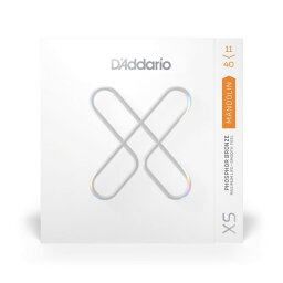 【5と0のつく日はエントリーでポイント4倍】D'Addario ダダリオ XSシリーズ マンドリン弦 "XS Phosphor Bronze" XSM-1140 Medium [XSM1356 011-040 daddario]【ゆうパケット対応】＊