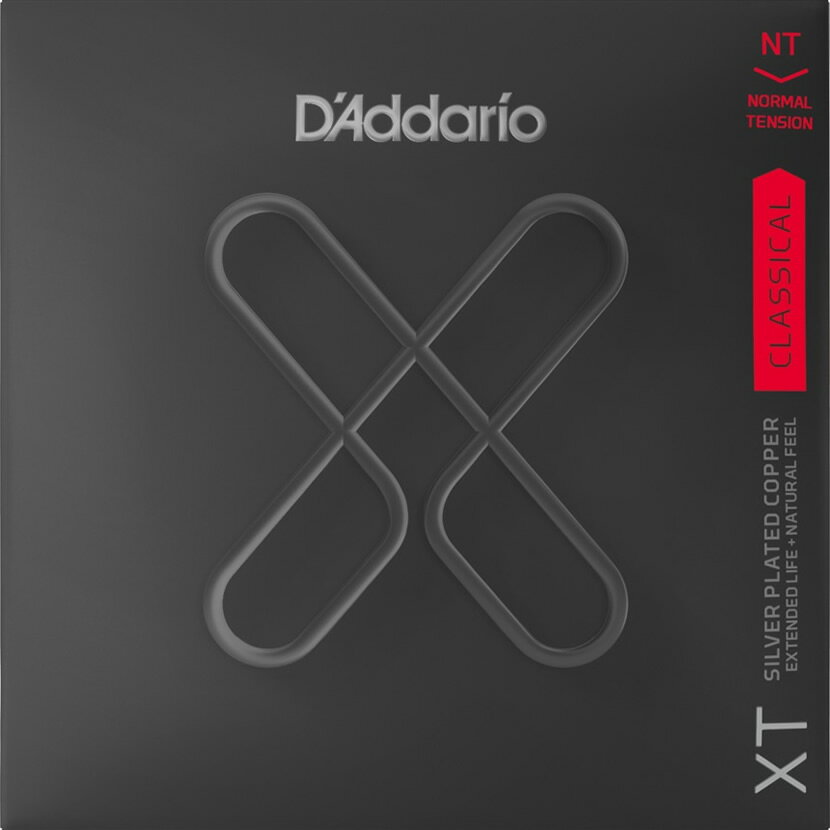 【5と0のつく日はエントリーでポイント4倍】D'Addario ダダリオ クラシックギター弦 XT CLASSICAL XTC45 [Normal Tension] 【daddario XT Silver Plated Copper】【ゆうパケット対応】＊