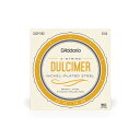 D'Addario ダルシマー弦 ニッケル 4弦 EJ64 EJ64 4-String Dulcimer StringsDesigned specifically for the 4-string dulcimerContains 3 plain steel strings and one nickelplated steel wound on steel string