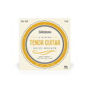 D'Addario テナーギター弦 80/20 BRONZE EJ66 Set Tenor Guitar 80/20 Bronzeゲージ: Plain Steel .010, .014ゲージ: 80/20 Bronze Wound .022, .032
