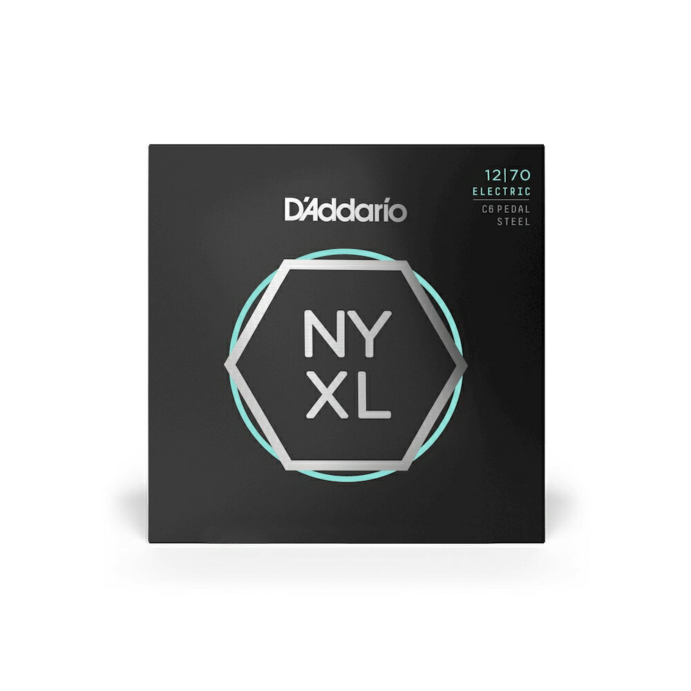 D'Addario ペダルスチールギター弦 C6 NYXL Custom Medium NYXL1270PS D'Addario が独自に開発した高炭素カーボンNY Steel を採用したニッケルワウンド弦チューニングの安定性、強度、耐久性といったペダル・スチール・プレイヤーにとって特に重要なポイントが大幅に改善Custom Medium, 12-70