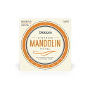 D'Addario マンドリン弦 モネル巻弦 Medium Plus EJM75C バランスの取れたナチュラルなヴィンテージトーンを奏でるモネル製の巻弦を採用ユニバーサルフィットするループエンド仕様他に類を見ないトーンと優れたチューニングの安定性を実現したハイクオリティ弦