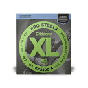 D'Addario ベース弦 プロスティール Long Scale Tapered 5弦 EPS300-5 XL ProSteelsシリーズは、D'Addario弦の中でも最も磁力が強くブライトなサウンドのエレクトリックベース弦です特殊な合金を使用することで、豊かな倍音成分と煌びやかで高域と低域のバランスに優れたサウンドにスチール弦を使用するプレイヤーの理想ともいえる「ピアノ・トーン」を実現