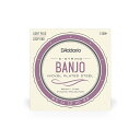 D'Addario バンジョー弦 ニッケル Light Plus 5弦 EJ60+ Set Banjo Nickel Light Plus 9.5-20ゲージ: Plain Steel .0095, .011, .013, Nickel Wound .020, Plain Steel .0095