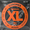 D'Addario ダダリオ エレキギター弦 Extra Light ECG23 【 フラット daddario エレキ弦 ECG-23 】【5と0のつく日はエ...