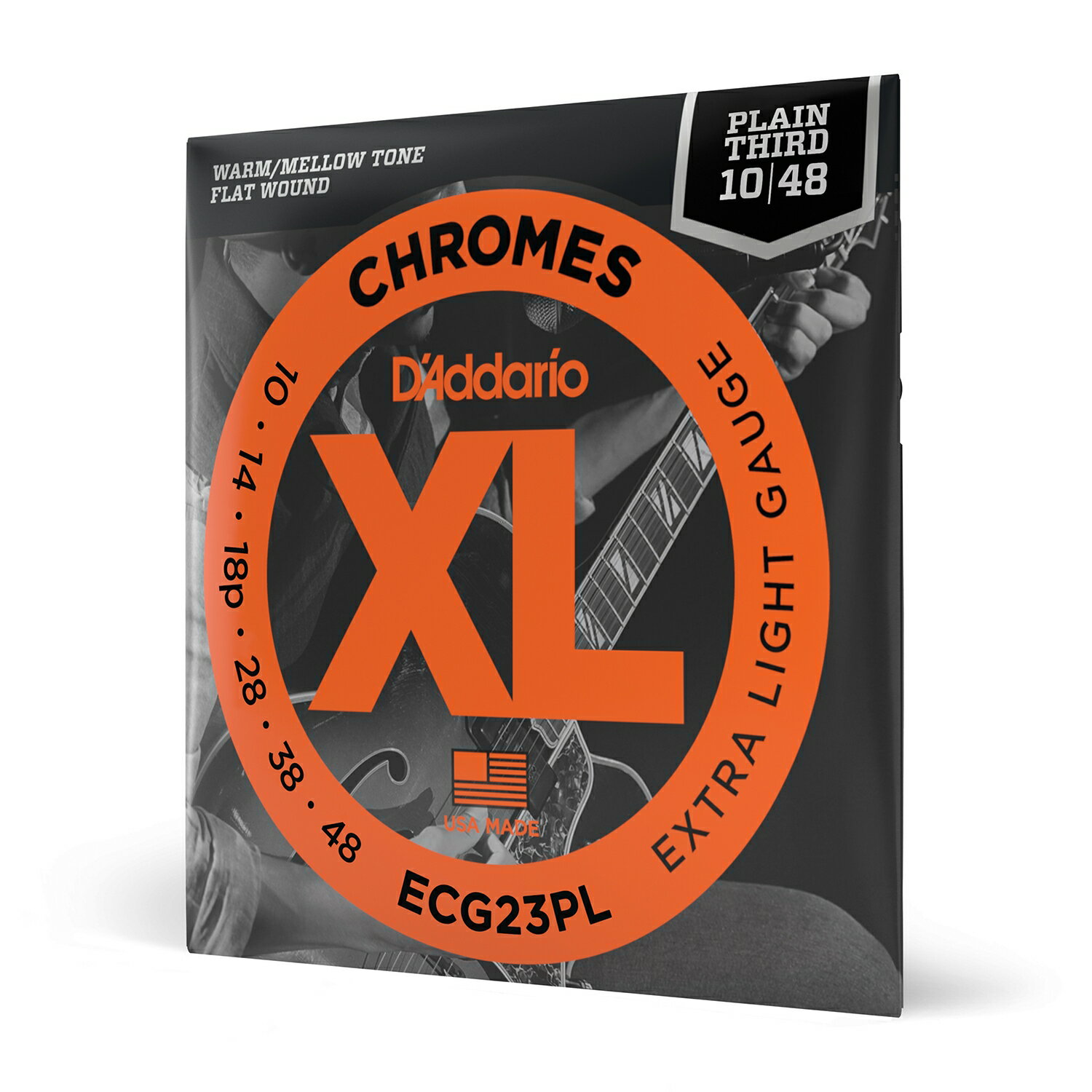 乐天商城 - D'Addario ダダリオ エレキギター弦 Extra Light Plain Third ECG23PL 【 フラット daddario エレキ弦 ECG-23PL 】【5と0のつく日はエントリー等でポイント4倍】【ゆうパケット対応】＊