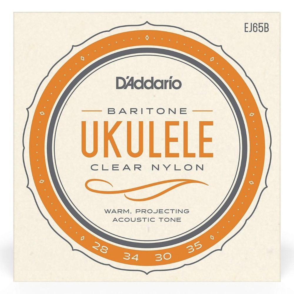 Scale >>　Baritone Ukulele .0280 .0340 .0300 .0350 E-B-G-D
