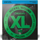 D'Addario ダダリオ ベース弦 Long EXL220 【 ニッケル daddario exl-220 】【5と0のつく日はエントリー等でポイント4倍】...