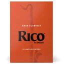 D'Addario WoodWinds ダダリオ リード バスクラリネット用 RICO REA10 10枚入り 【 REA1020/REA1025/REA1030/REA1035/REA1040 】【7月1日は当店ポイント5倍!】【ゆうパケット対応】