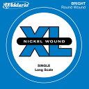 D'Addario ベース バラ弦 XB130TSL Nickel Wound SLong 【 daddario ダダリオ ベース弦 xb130tsl 】【5と...
