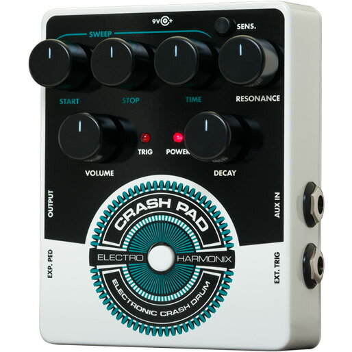 Rakuten - 【ピック10枚セット付き！ 】Crash Pad(クラッシュパッド) エレクトロニッククラッシュドラム 【 Electro-Harmonix/EHX/エレクトロ・ハーモニクス/エレハモ 】【 エフェクター 】【5と0のつく日は当店ポイント5倍！】