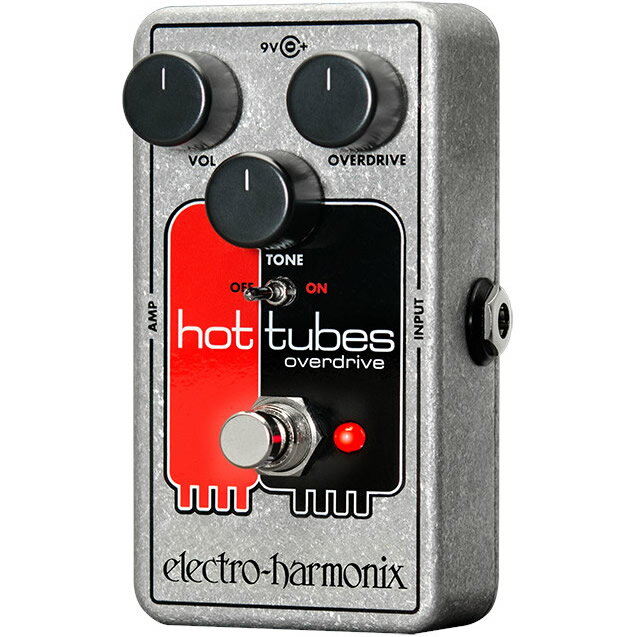 【6月1日はP5倍 + エントリー等でさらにP5倍】【ピック10枚セット付き！】Hot Tubes(ホットチューブズ) オーバードライブ【Electro-Harmonix/EHX/エレクトロ・ハーモニクス/エレハモ】【エフェクター】