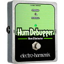 Hum Debugger Hum Eliminator Hum Debuggerは、ノイズゲートやノイズサプレッサーとは全く異なる独自の方式によりハムノイズを除去します。使い方はただ接続するだけでとても簡単です。Normalではハムから奇数次倍音のみを除去し、Strongでは奇数次/偶数次両方の倍音を除去します。 *他のエフェクターと一緒に接続される場合、Hum Debuggerはエフェクトチェーンの先頭に接続することでより効果を発揮しやすくなります。また、フィルターの影響により原音が多少変質する場合がございます。 Normal/Strong Select Switch True Bypass 寸法：91mm(W) x 118mm(D) x 50mm(H)&nbsp; 290g 電源：7.5V ACアダプター JP7.5AC-400（付属）