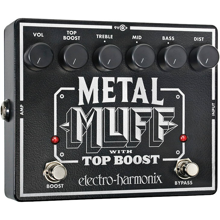 Metal Muff(メタルマフ) ディストーション with Top Boost【Electro-Harmonix/EHX/エレクトロ・ハーモニクス/エレハモ】【エフェクター】【ピック10枚セット付き！】