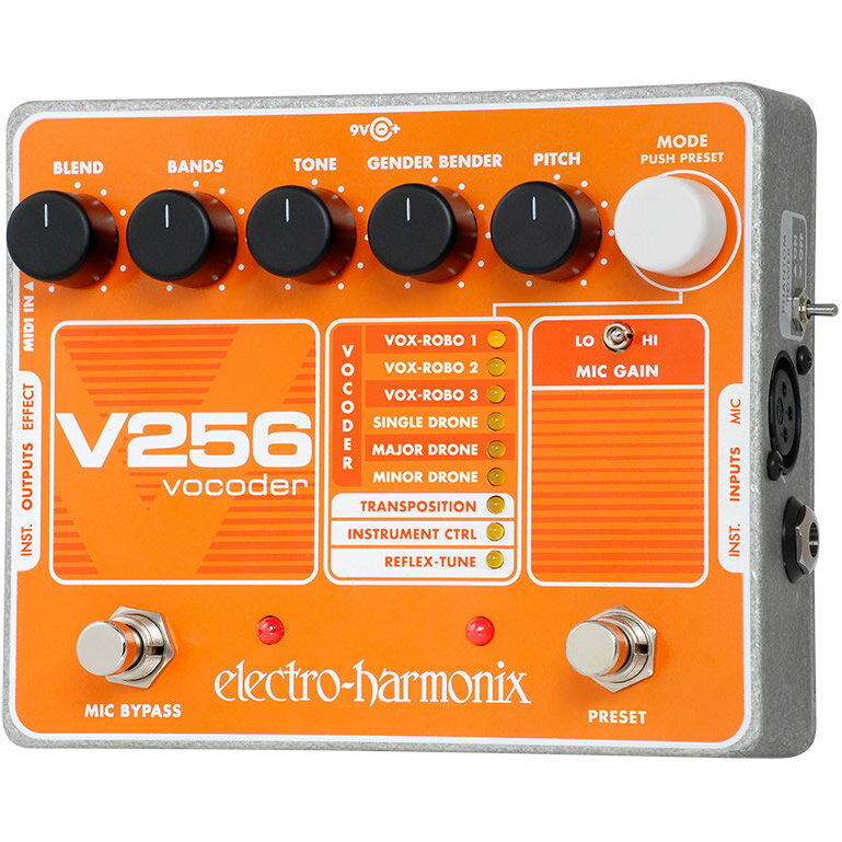 【ピック10枚セット付き！ 】V256 ボコーダー 【 Electro-Harmonix/EHX/エレクトロ・ハーモニクス/エレハモ 】【 エフェクター 】【5と0のつく日は当店ポイント5倍！】