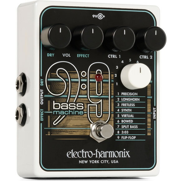 乐天商城 - 【ピック10枚セット付き！ 】Bass 9 (ベースナイン) 【 Electro-Harmonix EHX エレクトロ・ハーモニクス エレハモ エフェクター 】【5と0のつく日は当店ポイント5倍！】
