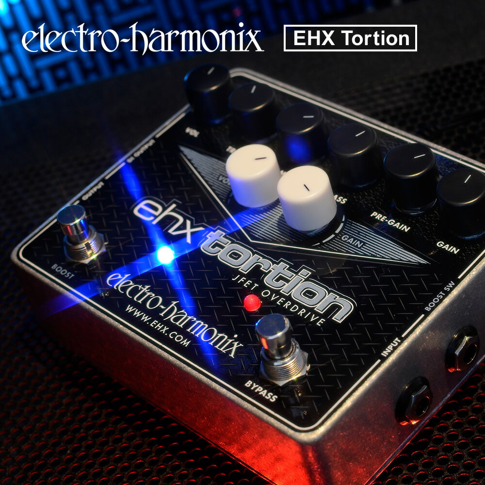 Rakuten - 【ピック10枚セット付き！ 】EHX Tortion(EHXトーション) オーバードライブ/ディストーション 【 Electro-Harmonix/EHX/エレクトロ・ハーモニクス/エレハモ 】【 エフェクター 】【5と0のつく日は当店ポイント5倍！】