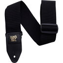 ERNIE BALL ギターストラップ BLACK #4037 POLYPRO STRAP 【 アーニーボール ポリプロストラップ ブラック 】【5と0のつく日は当店ポイント5倍!】【ゆうパケット対応】