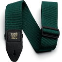 【5と0のつく日はP5倍 エントリーでさらにP4倍】ERNIE BALL ギターストラップ FOREST GREEN 4050 POLYPRO STRAP 【アーニーボール ポリプロストラップ フォレストグリーン】【ゆうパケット対応】