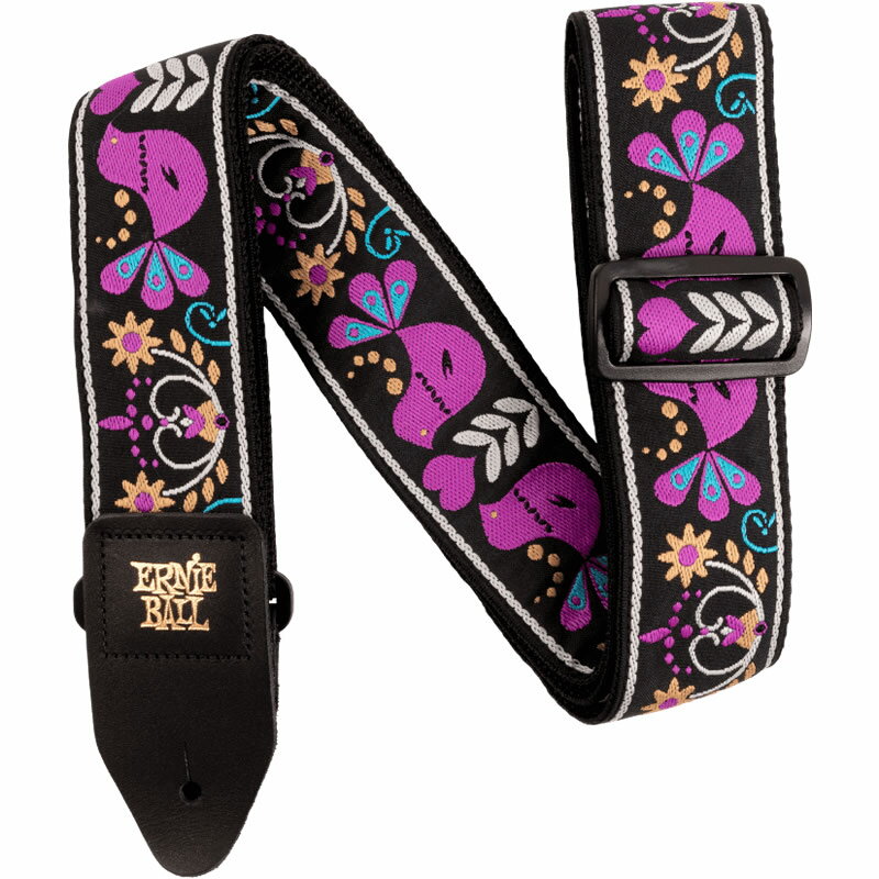 CLASSIC JACQUARD GUITAR STRAP/BASS STRAP 伸びにくく丈夫なポリプロピレンにジャカード織の生地を縫い合わせたストラップです。ポリプロピレンはベストセラー・モデル｢POLYPROストラップ｣と同じ素材でその耐久性は折り紙つきです。 さらに、エンドピンを掛けるストラップ・エンドには丈夫なブラック・レザーを採用しています。ジャカード織りならではのスタイリッシュなデザインを幅広くご用意しております。 長さ：約104cm〜約183cm 幅：約5cm ※こちらの商品はメーカー取り寄せ品となります。 ご注文をお受けした後にメーカーから商品をお取り寄せいたしますので、通常よりも納期にお日にちをいただきます。メーカーに在庫がある際の目安として、ご注文から【1週間以内】に入荷・発送をさせていただく予定となります。在庫の有無に関しては、ご注文いただいた後にメーカーに確認させていただきますので、お急ぎの方は必ずご注文前にお問い合わせフォームよりお問い合わせください。商品が長期欠品・廃盤となる場合は、メールにてご連絡いたしますので、ご確認をいただきますようお願いいたします。 ※こちらの商品はゆうパケット対応です。 複数購入の際や、ゆうパケット規格対応外の商品の場合、宅配便にて発送をさせていただく場合がございます。