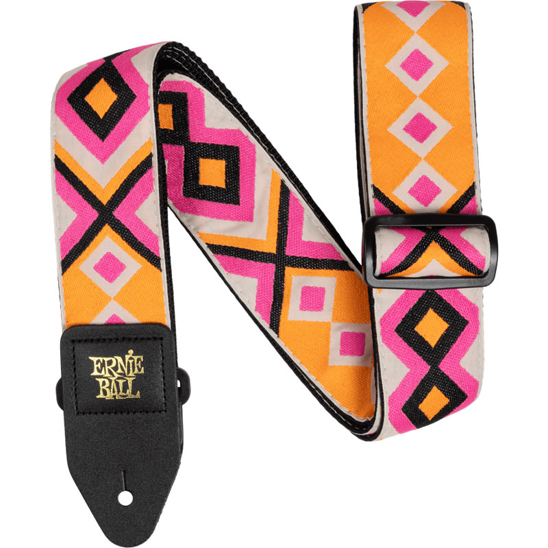 【メーカー取り寄せ】ERNIE BALL ギターストラップ ELECTRIC DIAMOND #5370 CLASSIC JACQUARD GUITAR STRAP/BASS STR…