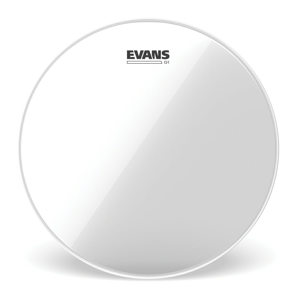 【5と0のつく日はエントリーでポイント4倍】EVANS エヴァンス ドラムヘッド G1 クリア TT10G1 / G1 Clear (single-pl…