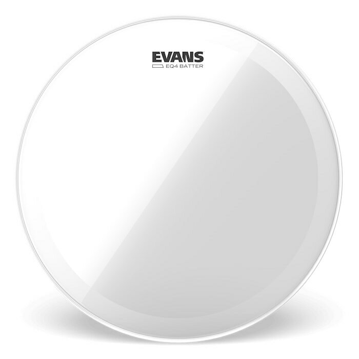 【5と0のつく日はエントリーでポイント4倍】EVANS エヴァンス バスドラムヘッド EQ4 クリア BD16GB4 / EQ4 Bass Batter Heads (10mil + 10mil ring) 16インチ＊