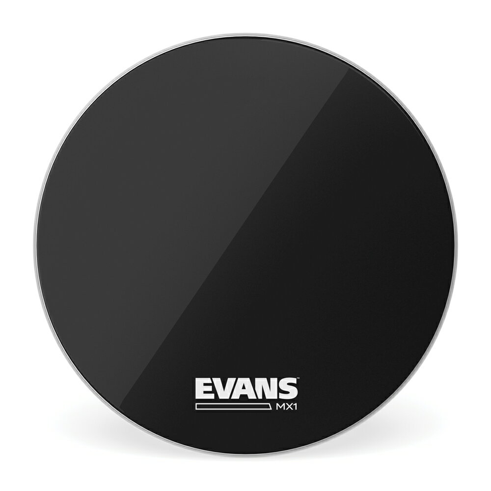 EVANS エヴァンス MX1 Black マーチングバスヘッド 16" BD16MX1B＊
