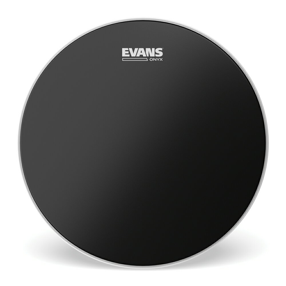 About EVANS Onyx Drumhead エヴァンス オニキス ドラムヘッドは7.5milフィルムの2プライで非常に耐久性に優れています。表面仕上げは半透明のフロストコーティングでマットブラックになり、ローエンドとアタックが強調されたアグレッシブなサウンドが特徴です。 他のOnyxシリーズ(バスドラムヘッド・レゾナンス用）と併用することで、サウンドと共にビジュアル面での個性を主張します。 もちろん、Level360テクノロジーも採用し、広いチューニングレンジと安定性も備えています。 ・2ply 7.5mil+7.5mil ブラックフィルムの2プライを採用 ・フロステッドコーティングによりマットブラック仕上げ ・他のOnyxシリーズ(バスドラムヘッド、レゾナント用ヘッド)と併用で個性的に ・2plyならではのパンチの有るアタックと、深い中低域が魅力的なサウンド ・耐久性も高くハードヒッターのパワフルなプレイにも対応 ・Level360テクノロジー搭載で、チューニングレンジが広く、高い安定性