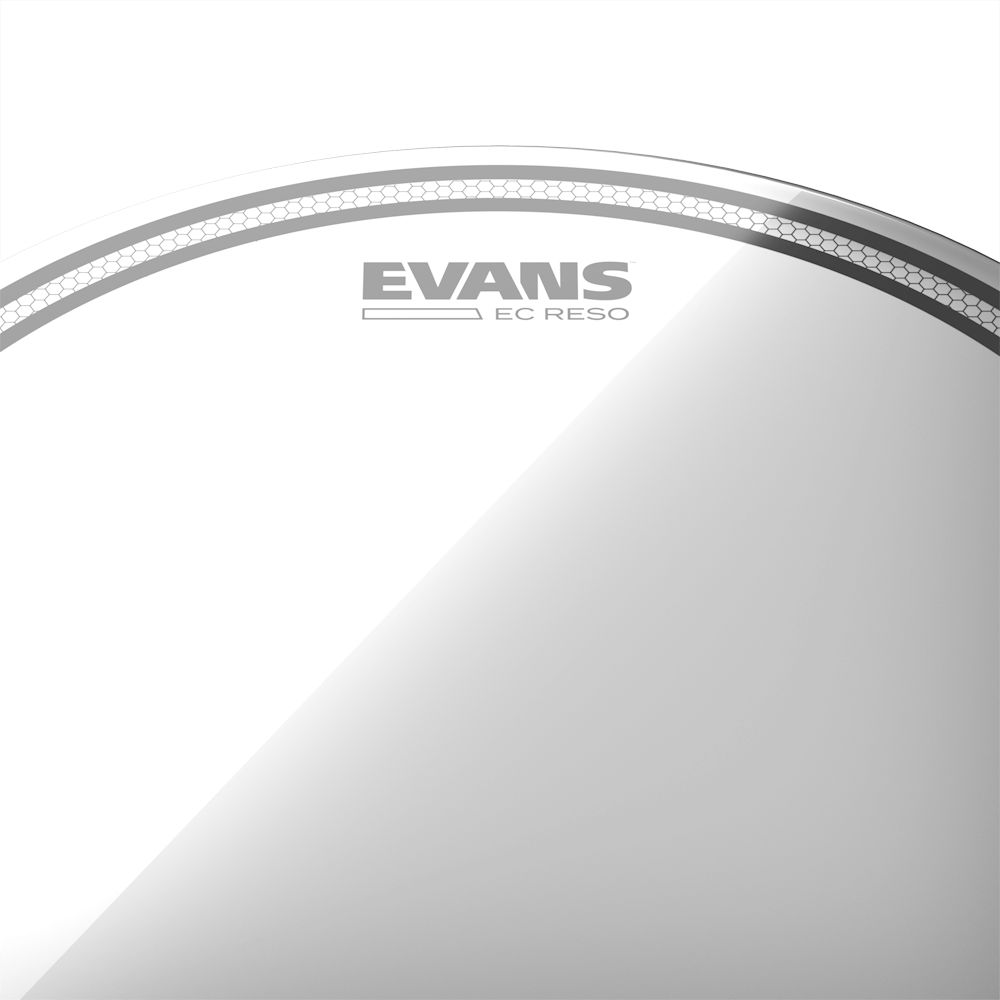 EVANS エヴァンス ドラムヘッド レゾナント・ウルトラクリア TT08ECR / EC Resonant (10mil) 8インチ 【5と0のつく日はエントリー等でポイント4倍】＊