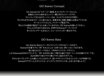 【7%offクーポン対象商品!10月31日9時59分まで】GIO Ibanez アイバニーズ ベース GSR320【発送区分:大型】