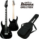 【5と0のつく日はエントリーでポイント4倍】GIO Ibanez ジオアイバニーズ エレキギター GRG170DX (ソフトケース付属)【大型荷物】＊