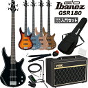 【5と0のつく日はエントリーでポイント4倍】GIO Ibanez ジオアイバニーズ エレキベース GSR180 VOXアンプ(Pathfinder10 Bass)入門セット【大型荷物】＊