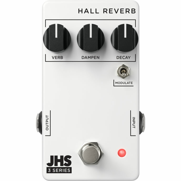 【ピック10枚セット付き！】JHS Pedals ホールリバーブ 3 Series HALL REVERB【エフェクター リバーヴ】【5と0のつく日は当店ポイント5倍！】