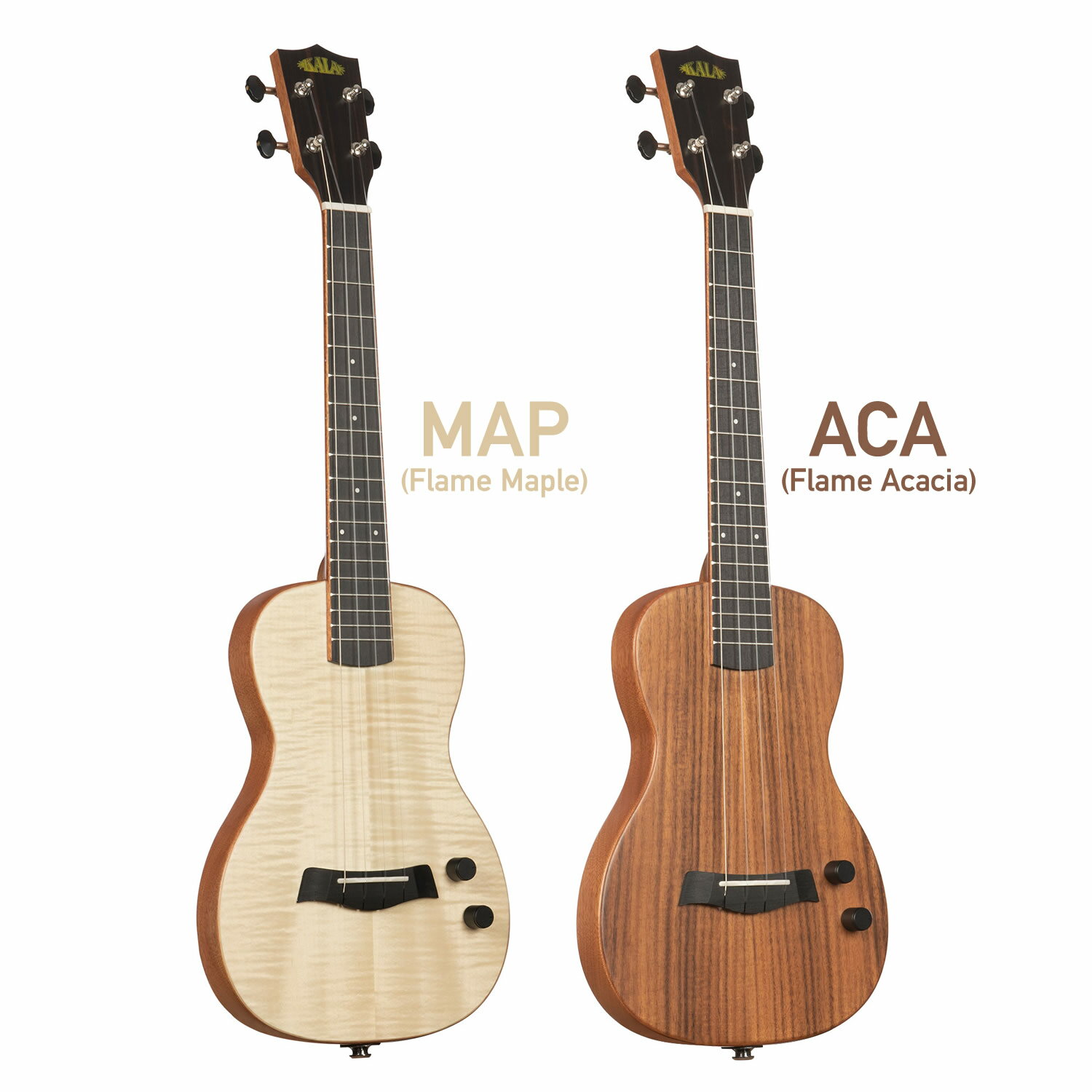 【5と0のつく日はP5倍 + エントリーでさらにP4倍】KALA テナー エレキ ウクレレ SOLID BODY ELECTRIC TENOR UKULELE KA-SB-MAP-T/KA-SB-ACA-T ギグバッグ付属【KASBMAPT KASBACAT カラ エレウケ エレクトリック ソリッド 2023】