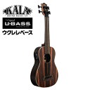 KALA ウクレレ ベース STRIPED EBONY U-BASS UBASS-EBY-FS20_06 ギグバッグ付属 【 カラ エレキ エボニー ウクレレ ...