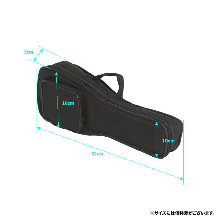 【今だけポイント5倍！1月21日9時59分まで】ソプラノ ウクレレ ケース CU-180 【CU180 ウクレレバッグ ウクレレケース】