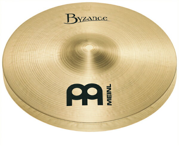 【5と0のつく日はP5倍 エントリーでさらにP4倍】MEINL Byzance TRADITIONAL ハイハット 10 Mini hats B10MH 【マイネル シンバル】