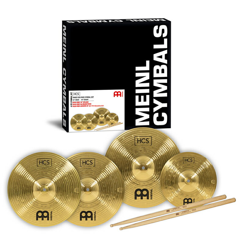 【5と0のつく日はP5倍 + エントリーでさらにP4倍】MEINL Cymabals HCS Cym ...