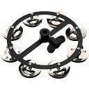 MEINL Percussion ハイハットタンバリン Headliner シリーズ Stainless Steel 1row HTHH1BK 【 マイネル パーカッション Hihat Tambourine 】【5と0のつく日は当店ポイント5倍!】