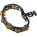 MEINL Percussion ABSタンバリン(マウントタイプ/ブラスジングル) TMT2B-BK 【 マイネル パーカッション ABS Tambourine 】【5と0のつく日は当店ポイント5倍!】