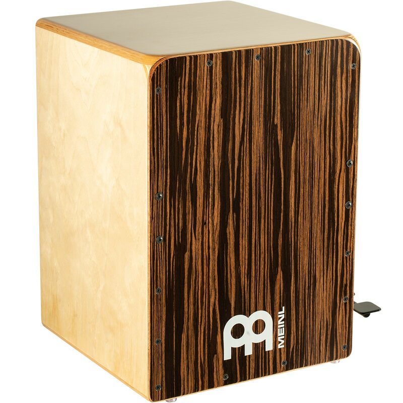 【5と0のつく日はP5倍 + エントリーでさらにP4倍】MEINL Percussion カホン Ebony Bass Foot Switch Cajon JBC6EY【…