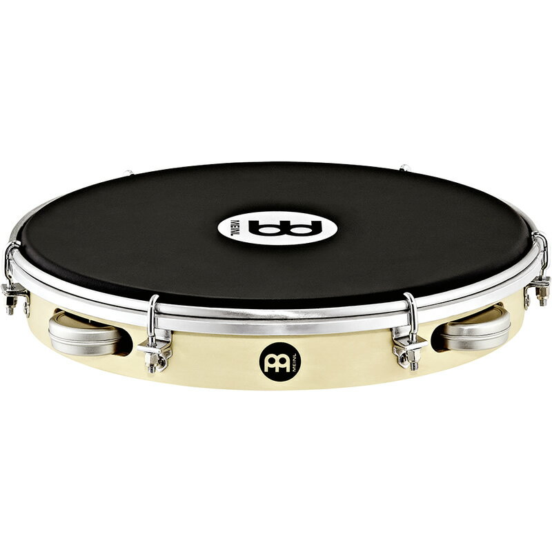 【5と0のつく日はP5倍 + エントリーでさらにP4倍】MEINL Percussion シェーカー・パンデイロ 10" PAS10PW-NH【マイネル パーカッション Frame Drums フレームドラム タンバリン PANDEIRO】