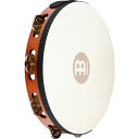 MEINL Percussion タンバリン Traditional Wood Series 10" Wood Tambourine 1row TAH1AB 【 マイネル パーカッション ウッドタンバリン 】【5と0のつく日は当店ポイント5倍!】