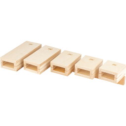 MEINL Percussion ウッドブロック5点セット TMWTB【マイネル パーカッション WOOD TEMPLE BLOCK SET】