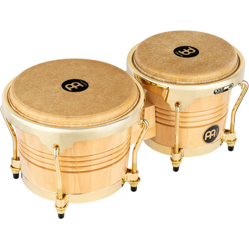 【5と0のつく日はP5倍 + エントリーでさらにP4倍】MEINL Percussion ボンゴ Wood Bongo Series WB200NT-G【マイネル …